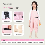 Laste veekindlad PVC-p&uuml;ksid kalastamiseks ja merep&uuml;&uuml;giks - &Uuml;hes t&uuml;kis varustus 24/25 (Inner Length 16.5CM)