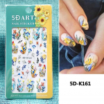 5D reljeefsed k&uuml;&uuml;nekleebised valge lillega k&uuml;&uuml;nekleebised, graveerimine lilledega k&uuml;&uuml;nte liuguri otsad