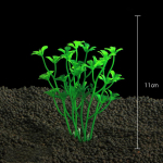 Kunstlik vesimuru akvaariumi dekoratsiooni simulatsioon h&uuml;dropooniliste taimede maastik as the picture