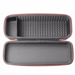 Kaasaskantav reisihoidik, t&otilde;mblukuga must kott sileda juuksekujulise lokipulga jaoks ja t&auml;iskomplekt veekindel kott