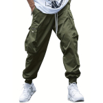 Kvaliteetne Puuvillane Mood  Vabaaja Al Cargo P&uuml;ksid Streetwear Harajuku Jooksud Meeste Spordip&uuml;ksid 3XL armee roheline v&auml;rv
