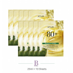 ANUA Heartleaf 80 Moisture Ampoule Sheet Mask 25ml &times; 10 Sheets 25ml&times;10 Sheets