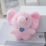 Armas v&auml;ike elevandi pl&uuml;&uuml;sist m&auml;nguasi v&otilde;tmehoidja ripats seljakoti riputus kaunistus kingitused roosa