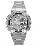 Casio G-Shock Analoog Digitaalne Roostevabast Terasest Hall sihverkvarts GM-110D-8A 200M Meeste k&auml;ekell hall