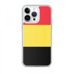 Coque iPhone &ndash; Belgique &ndash; Drapeau &ndash; Souple &ndash; Mitmev&auml;rviline &ndash; &Uuml;hilduv iPhone 14 Pro Max