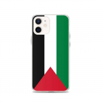 Coque iPhone &ndash; mitmev&auml;rviline &ndash; Drapeau de la Palestine &ndash; Supp &ndash; Design fin et l&eacute;ger &ndash; iPhone 12