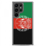 Coque T&eacute;l&eacute;phone &ndash; Samsung &ndash; Galaxy S23 &ndash; Drapeau Afghanistan &ndash; Souple &ndash; mitmev&auml;rviline