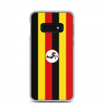 Coque T&eacute;l&eacute;phone &ndash; Samsung &ndash; Galaxy S10e &ndash; Drapeau Ouganda &ndash; Supp &ndash; Mitmev&auml;rviline