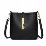 Ehtne Nahast Naiste Kott Mitmek&uuml;lgne Crossbody Kott Moodne &Otilde;lakott K&auml;ekott Koti Kujuline must