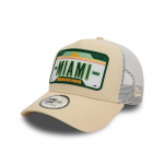 Trucker-nokkm&uuml;ts - NEW ERA - 60565418 - V&auml;rv: Beež - Stiil: Vaba - Mugavus: &Uuml;lemine