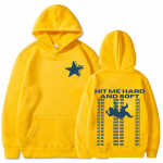 Hit Me Hard and Soft Tuur Meeste Kapuutsid Kuum Billie Pullover Meestele Naistele Dressipluusid R&otilde;ivad Harajuku Mugav T&auml;navar&otilde;ivas S
