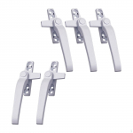 5 Pieces Universal Window Handles Zinc Alloy Casement Locking Handle Hardware for door