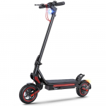 iSCOOTER W8 Multi Terrain Electric Escooter For Adult 48V14Ah Battery 750W Motor 9.3 Inch Tires Outdoor Commuting Folding EScooter