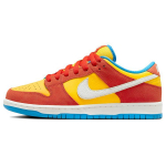 Nike Dunk Low Pro SB Bart Simpson Unisex Tossud Punane Habanero-Punane Valge BQ6817-602 41
