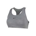 Nike Swoosh U-seljaga keskmise toega spordirinnahoidja Naiste spordirinnahoidja Suitsuhall BV3637-084 XS