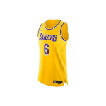 Nike NBA L.A. Lakers LeBron James Icon Edition Autentne S&auml;rk Kollane Meeste Streetwear DB3317-730 XL