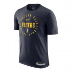 Nike Dri-Fit NBA Indiana Pacers Mugav Hingav Kerge Niiskust Eemale Juhtiv L&uuml;hikeste Varrukatega T-s&auml;rk Meeste Topid Tumesinine HF1423-419 XXL