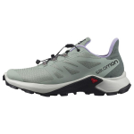 Salomon Supercross 3 Low Mugavad Vastupidavad Funktsionaalsed V&auml;lisjalan&otilde;ud Naiste Jalan&otilde;ud Hall Roheline 414524 37⅓