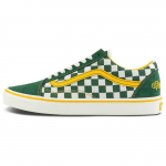 Vans Aasia Kunstnikute Kollektsioon X Old Skool Mugavad Mitmek&uuml;lgsed Madalad Rula Kingad Unisex Tossud Roheline Valge Kollane VN000CR5021 34.5
