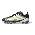 Adidas F50 League Mugavad Kerged Libisemiskindlad Vastupidavad Madalad Laste Jalgpallijalatsid Laste Jalgpallijalatsid Kuldne Must Valge IG9292 36