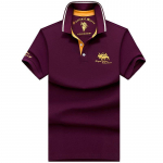 TrendHub Pluss Suurus 6XL 100% Puuvillased Meeste Polo S&auml;rgid L&uuml;hikeste Varrukatega &Auml;rilised Vabaaja Meeste T-s&auml;rgid Tikandiga Meeste T-s&auml;rgid 4XL