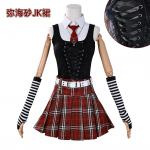 Anime Misa Amane Cosplay Surmakaustik Cosplay Kost&uuml;&uuml;m Deb&uuml;&uuml;t Igap&auml;evane Seksikas Kleit Subkultuuri Kaelakee Y2k Gothloli &Uuml;htne Kost&uuml;&uuml;m Cos S 40-45kg must