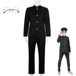 Dandadan Cosplay Kost&uuml;&uuml;mi Komplekt Okaruni Mask & Ken Takakura &Uuml;htne Prillid - Momo Ayase Halloweeni Peo Cosplay Meestele Naistele S