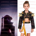 Anime Idol Lapsed T&uuml;drukud Kpop Deemonik&uuml;tid Rumi Zoey Mira Cosplay T&auml;iskost&uuml;&uuml;mikomplekt Kost&uuml;&uuml;m Lavashow Lapsed Halloweeni Pidu kids 130cm