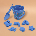 6 tk Multifilmi suvine rannam&auml;ng Liiva&auml;mber Labidas Silikoonist liivakast &Otilde;ues Veer&otilde;&otilde;mud Rannam&auml;nguasjad lastele kingitused Lastele Liivam&auml;nguasjad