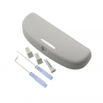 Auto P&auml;ikeseprillide Hoidja Karbi Korpuse Volkswagen VW Passat B8 2017-2024 Tayron Variant Golf Tiguan Touran L Tarvikud hall v&auml;rv