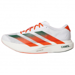 NCAA x adidas Adizero Evo SL Miami Meeste Tossud Valge Jalats-Valge Tume-Roheline JQ2148 41⅓