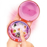T&eacute;l&eacute;phone Magique Ladybug - BANDAI - Miraculous - 30 phrases - Enfant 4 ans - Rose Violet roosa