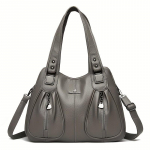 Kerge Naiste Vabaaja &Otilde;lakott Mitme Taskuga Crossbody K&auml;ekott 37*12.5*29cm hall
