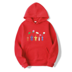 Kawaii Pikmin kapuutsiga s&auml;rgid Meeste Naljakad kapuutsiga s&auml;rgid Suvised Hingavad Mugavad T-s&auml;rgid Meestele Armsad Multikakujalised Graafilised kapuutsiga s&auml;rgid S
