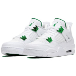 Air Jordan 4 Retro Low Green Metallic GS 408452-113 EU 38 beež