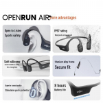 SHOKZ OpenRun Air S803 Luujuhtivusega Spordik&otilde;rvaklapid