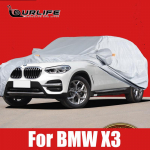 Auto p&auml;ikesevarju kate v&auml;limine Peotector v&auml;liskatted veekindel p&auml;ikesevari UV-vastane BMW X3 F25 G01 E83 jaoks For BMW X3