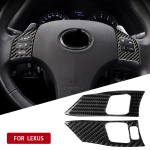 S&uuml;sinikkiust Roolinupu Raami Sisekujunduse Kate Auto Sisekujunduse Kleebis LEXUS IS250 300 350 2006-2012 jaoks gray