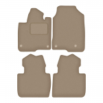 Dywaniki samochodowe welurowe do: Honda ZR-V crossover (2023-) beżowe