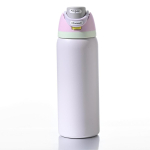 24 oz 30 oz Termosmugg Talveks Roostevabast Terasest Lekkimiskindel Termoisolatsioon Sirge Tass Armas Termiline Vee Pudel Termotass Laste Kingitus 24Oz white