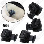 4x Rear Seat Cushion Pad Clips 82137-SDA-003 For Honda Accord ight Acura TSX beige