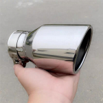 20cm 3 inch Exhaust tip For Toyota Prado 2003- Toyota Land Cruiser Prado LC150 FJ150 2700 Exhaust Pipe Muffler Tailpipe Bevel 76-101mm