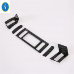 Central Control Dashboard trument Panel Air AC Outlet Vent Cover Trim For Mazda 6 - 2024 Carbon Fiber Look Accessories Model A