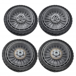 Honda &uuml;hilduvad muruniiduki rattad mudelitele HRR216 HRS216 HRT216, 8-tollise l&auml;bim&otilde;&otilde;duga, 2-tollise laiusega, koos hammasratta ja klambriga 2pcs frontrear