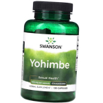 Joahimipuu koore ekstrakt, Yohim Standardized 500, Swanson 120 kaps (08280013) 120caps