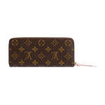Louis Vuitton Cl&eacute;mence Monogram lukuga rahakott Naiste rahakotid Ballet-Roosa M61298 Gift Set(Basic Set+Box+Shopping Bag)