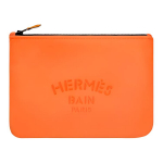 Hermes Neobain 28 Reljeefne Logo Nailonist Sidurikott Keskmine Naiste sidurikott Oranž H104312M03 Box Included
