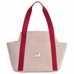 Hermes Cabriole Napp 50 Ponitr&uuml;kiga Puuvillane Pol&uuml;ester Kandekott Naiste kandekott Punakaspruun H104481M02 Box Not Included