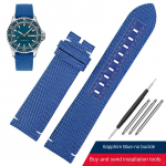 Meeste spordikella rihm Mido M026.629 M026.430 Ocean Star Pilot jaoks Nailonist l&otilde;uend Ehtne nahast alumine osa kellariba 22mm Tarvikud 22mm