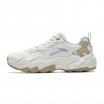 Anta Starry Sea 2.0 Cushioning Abrasion Resistant Lightweight Low top Chunky Sneakers Women's White Blue 922538839-2 35.5
